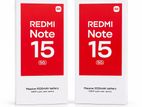 Xiaomi Redmi Note 15 5G 8GB 256GB (Brand New)