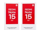 Xiaomi Redmi Note 15 5G 8GB 256GB (Brand New)