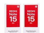 Xiaomi Redmi Note 15 5G 8GB 256GB (Brand New)