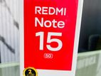 Xiaomi REDMI NOTE 15 5G (Brand New)