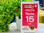 Xiaomi Redmi Note 15 5G (Brand New)