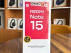 Xiaomi Redmi Note 15 6GB 128GB (Brand New)
