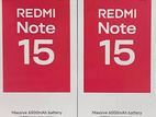 Xiaomi Redmi Note 15 6GB|128GB|04 (Brand New)