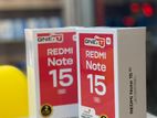 Xiaomi Redmi Note 15 8GB/256GB 5520mAh (Brand New)