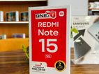 Xiaomi Redmi Note 15 8GB 256GB (Brand New)