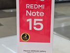 Xiaomi Redmi Note 15 8GB/256GB (Brand New)