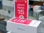 Xiaomi Redmi Note 15 8GB 256GB (Brand New)