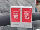 Xiaomi Redmi Note 15 8GB 256GB (Brand New)