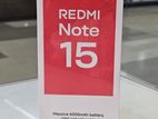 Xiaomi Redmi Note 15 8GB/256GB (Brand New)