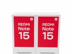 Xiaomi Redmi Note 15 8GB 256GB (Brand New)
