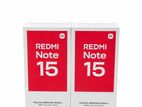 Xiaomi Redmi Note 15 8GB 256GB (Brand New)
