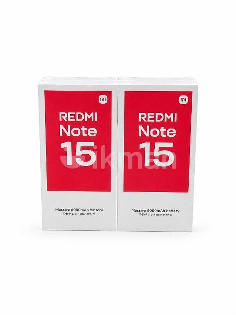 Android Redmi 8 Xiaomi Redmi Note 15 8GB 256GB (Brand New) | ikman