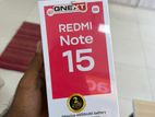Xiaomi Redmi Note 15 8GB/256GB (Brand New)