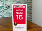 Xiaomi Redmi Note 15 8GB 256GB (Brand New)