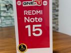 Xiaomi Redmi Note 15 8GB 256GB (Brand New)