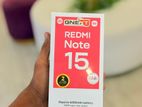 Xiaomi Redmi Note 15 8GB 256GB (Brand New)