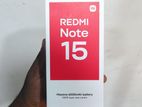 Xiaomi Redmi Note 15 8GB 256GB (Used)