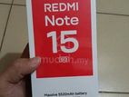 Xiaomi Redmi Note 15 8GB|256GB (Brand New)