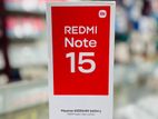 Xiaomi Redmi note 15 (Brand New)
