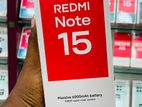 Xiaomi Redmi note 15 (Brand New)