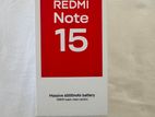 Xiaomi Redmi Note 15 (Brand New)