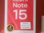 Xiaomi Redmi Note 15 (Brand New)