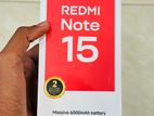 Xiaomi Redmi Note 15 (Brand New)
