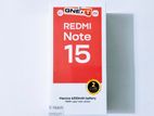 Xiaomi Redmi Note 15 (Brand New)