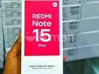 Xiaomi Redmi Note 15 Pro 8GB|256GB|5G (Brand New)