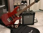 Xtreme Electric Guitar with Amplifier Full Set