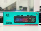 YAKS GK01 Rainbow RGB Gaming Wired Keyboard