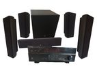 Yamaha Audio 3D 4K Surround Sound AV Receiver with Speakers
