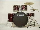 Yamaha 5Pc Acoustic Full Drum Set With Cymbals Seat
