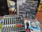 Yamaha 6 Channel Audio Mixer With Sound Card (YM-6)