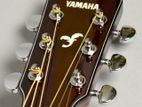 YAMAHA FS850 Natural Small Body Mahogany Concert Solid-T Acoustic Guitar