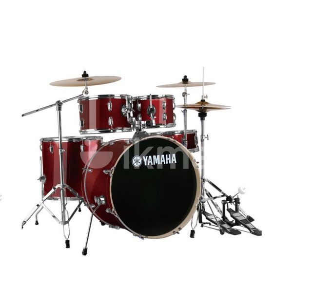 Yamaha Gig Maker 5Pc Acoustic Full Drum Set With Cymbals & Seat for ...