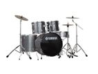 YAMAHA Gig maker 5Pc Acoustic Full Drum Set With Cymbals & Seat - Gray