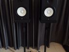 Yamaha HS8 Studio Monitor Pair With XLR Cables and 2 Stands