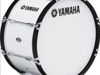 Yamaha MB-6300 Power Lite Series 24 inch Marching Band Bass Drum - White