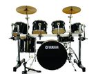 Yamaha Rack Mounted 7 Pc Professional Acoustic Drum Set - Black