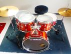 Yamaha recording custom drum set