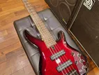 Yamaha TRBX605FM 5-string Bass Guitar - Dark Red Burst