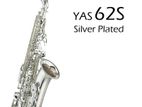 Yamaha YAS-62S Alto Saxophone - Silver Plated