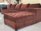 Your Home L Sofa Set Fabrics & Leather - 5005UD