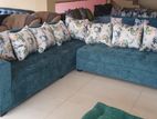 Your Home L Sofa Set Fabrics & Leather - 5010UD