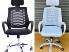 Zebra Mseh Office Chairs with H/rest