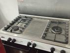 Zenussi Italian Branded Oven 63 L with 3 Gas Burners and Grill