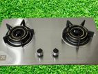 ZeSonic 2 Burner Stainless Steel Hob
