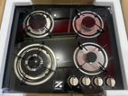 Zesonic 4 Burner Glass top Gas Cooker