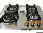 Zesonic 4 Burner Stainless Steel Cooker Hob